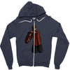 man animal Zipper Hoodie
