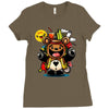 colorfu Ladies Fitted T-Shirt