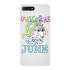 unicorns are born in june cute unicorn iPhone 7 Plus Case