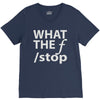 what the f stop V-Neck Tee