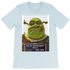 shrek mug shot funny T-Shirt