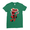 deadpool time Ladies Fitted T-Shirt