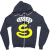 rich snake Zipper Hoodie