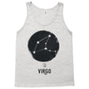 Virgo Zodiac Sign Minimal Design Tank Top