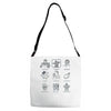 spoiler alert Adjustable Strap Totes