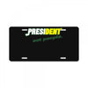president eat people License Plate