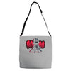 nooooo Adjustable Strap Totes