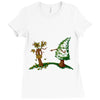 autumn = embarrassment Ladies Fitted T-Shirt