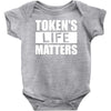 tokens life matters Baby Bodysuit