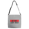 do not look honey back Adjustable Strap Totes