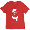 adolf hipster hitler geek V-Neck Tee