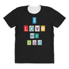 I Love my Dad All Over Women's T-shirt