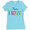 practice kindness Ladies Fitted T-Shirt