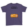 Waiting for Player 3 Gamer Youth Tee