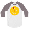 watchmen comedian rorschach comic adult movie 3/4 Sleeve Shirt