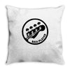bass guitar Throw Pillow