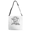 yoda funny slogan retro movie Adjustable Strap Totes