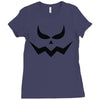 scary halloween Ladies Fitted T-Shirt