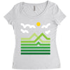 mountain Women's Triblend Scoop T-shirt