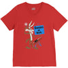 looney tunes genius at work V-Neck Tee