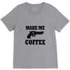 make me coffee V-Neck Tee