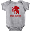 Nerv Gods In His Heaven Alls Right With The World Baby Bodysuit