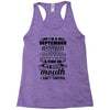 I Am A September Women Racerback Tank