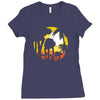 tropical attack Ladies Fitted T-Shirt