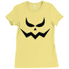 scary halloween Ladies Fitted T-Shirt