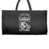 I Don't Need Therapy Just to Go Cycling Weekender Totes