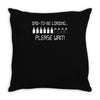 dad to be loading please wait new Throw Pillow