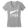 1984george orwell Women's V-Neck T-Shirt
