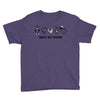 space are friends black Youth Tee