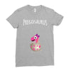 Pregosaurus Girl Ladies Fitted T-Shirt