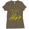 mermaid for hire Ladies Fitted T-Shirt