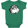 nerd penguin Baby Bodysuit