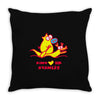 kino loves hong kong Throw Pillow