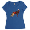 dead shepherd Women's Triblend Scoop T-shirt