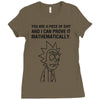 mathematically Ladies Fitted T-Shirt