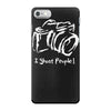 photographer funny mens iPhone 7 Case