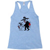 cat vs mouse Racerback Tank