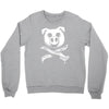 pig bacon cross bones pirate Crewneck Sweatshirt