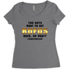 You Guys Want to Get Rufus Back, or What Women's Triblend Scoop T-shirt