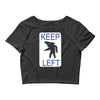 keep left shark Crop Top