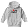 I Love My Uncle Youth Hoodie