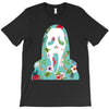 scream floral T-Shirt