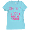 hotter than a 2 dollar pistol Ladies Fitted T-Shirt