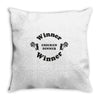 winner winner chicken dinner Throw Pillow