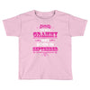 The Best Grammy Was Born In Sebtember Toddler T-shirt