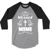 I Am One Blessed Mimi 3/4 Sleeve Shirt